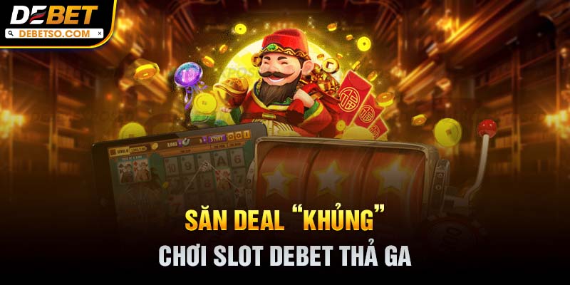 Săn deal “khủng” chơi slot DEBET thả ga