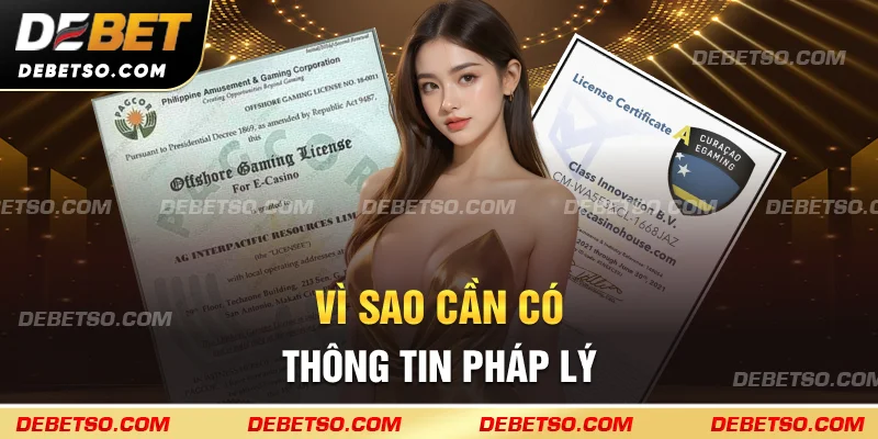 Vì sao cần có thông tin pháp lý